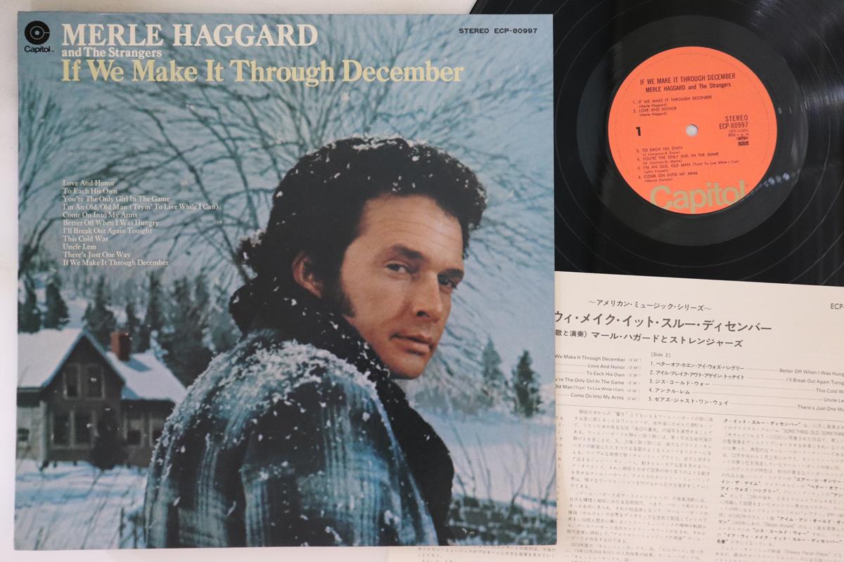 LP Record MERLE HAGGARD, STRANGERS - If We Make It Through December ECP80997 CAPITOL 1974 Japan Folk Used
LP Record MERLE HAGGARD, STRANGERS - If We Make It Through December ECP80997 CAPITOL 1974 Japan Folk Used