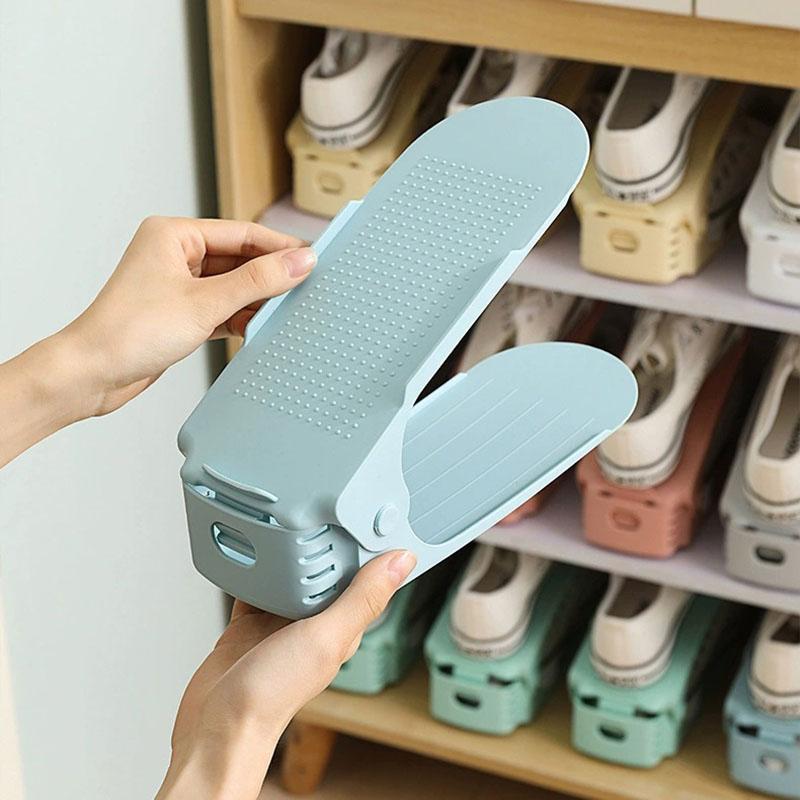 Adjustable Shoe Hanger with Double-Layer and Thickened Design for Space Saving and Storage Organization in Home or Dormitory
Adjustable Shoe Hanger with Double-Layer and Thickened Design for Space Saving and Storage Organization in Home or Dormitory