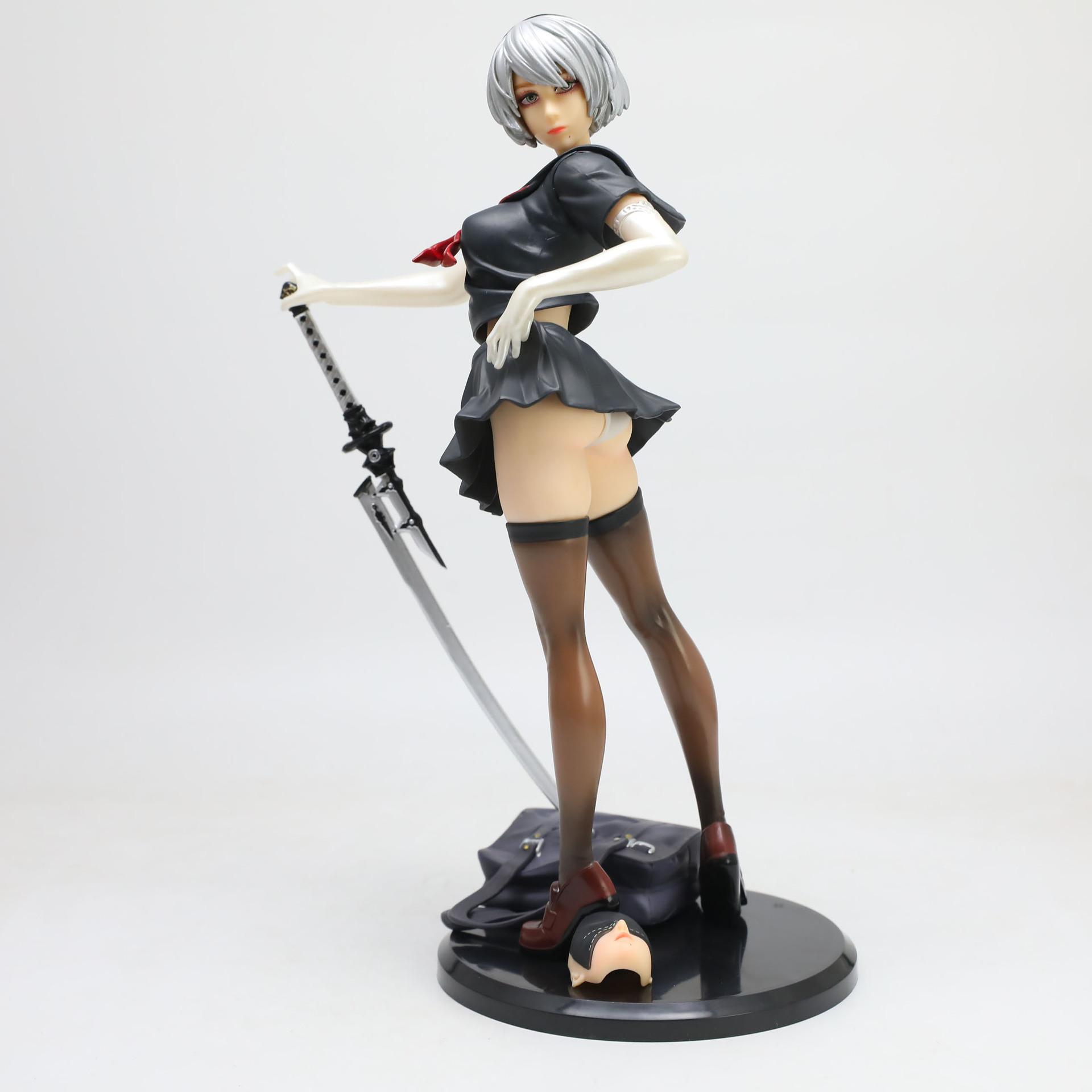 Anime 2b Standing Pose Action Figure Kawaii Girl Sailor Suit Model Desktop Ornaments Collection Gifts
Anime 2b Standing Pose Action Figure Kawaii Girl Sailor Suit Model Desktop Ornaments Collection Gifts