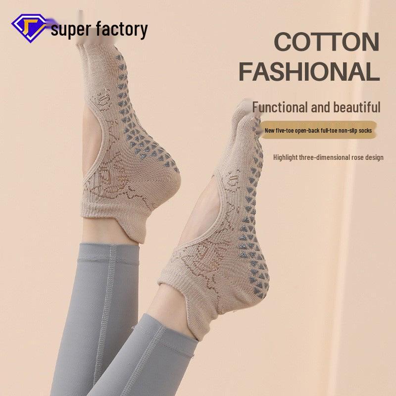 Women s Spring Anti-Slip Five-Finger Yoga Socks - Breathable, Sweat-Absorbent, Thin Pilates Sports Socks One Size Fits 35-40
Women s Spring Anti-Slip Five-Finger Yoga Socks - Breathable, Sweat-Absorbent, Thin Pilates Sports Socks One Size Fits 35-40