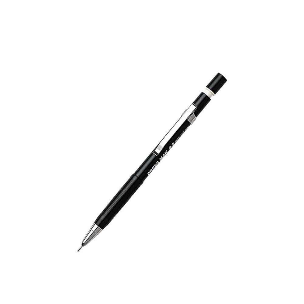 Platinum Pressman Mechanical 2105010 Pencil, 0.9mm Lead, 2B, чорний
Platinum Pressman Mechanical 2105010 Pencil, 0.9mm Lead, 2B, чорний