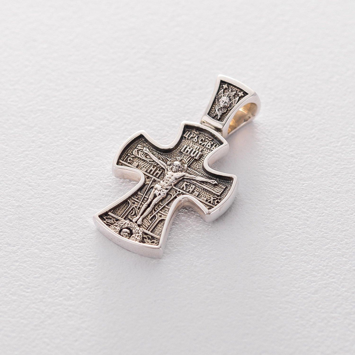 Срібний хрест (чорніння) Розп яття. Микола Чудотворець Oniks срібний
Срібний хрест (чорніння) Розп яття. Микола Чудотворець Oniks срібний