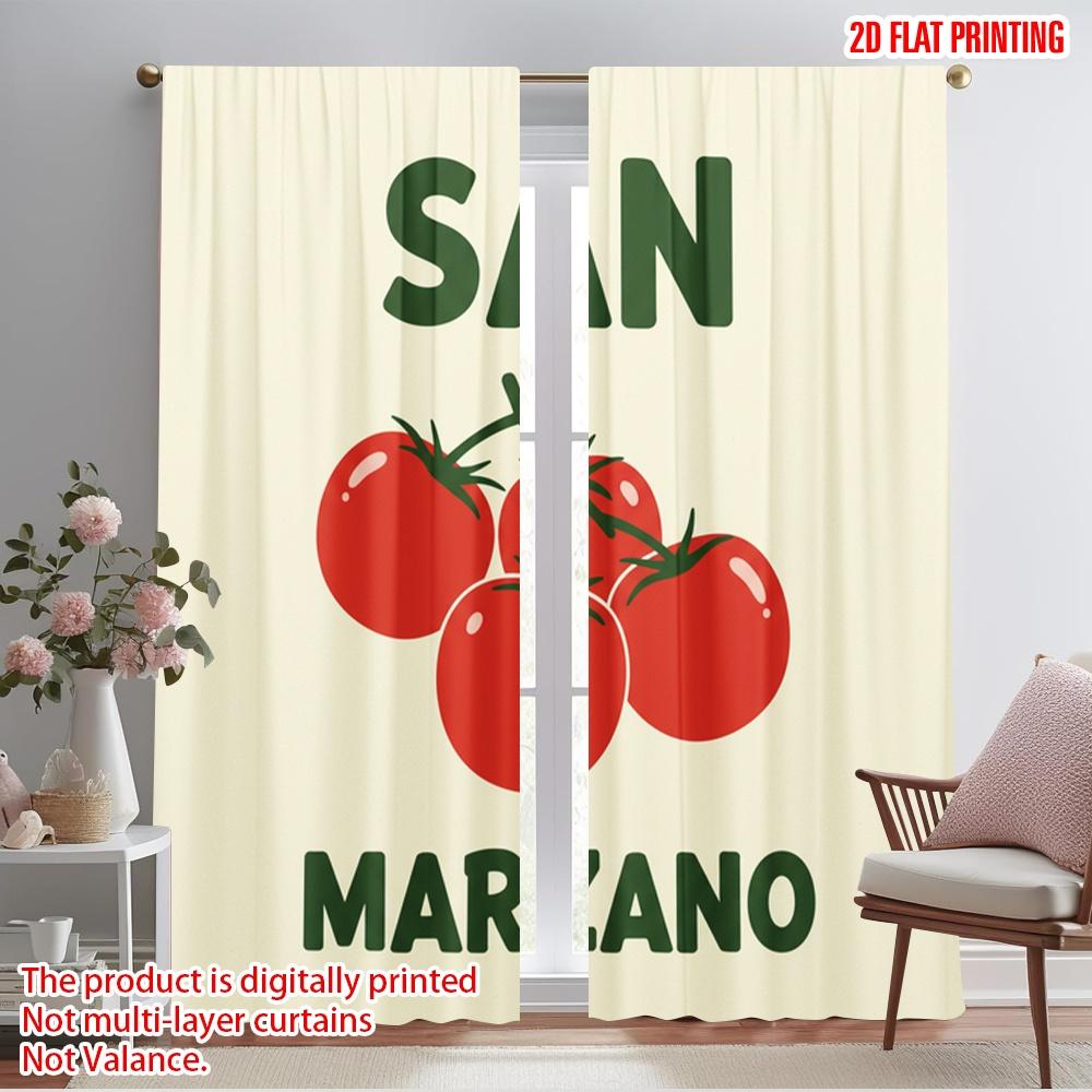 2pcs 2D flat printing Party Curtain San Marzano Tomatoes 100% Polyester Fabric Without Electricity Birthday Party for Oversized 52.50×116.00 CM 2pcs
2pcs 2D flat printing Party Curtain San Marzano Tomatoes 100% Polyester Fabric Without Electricity Birthday Party for Oversized 52.50×116.00 CM 2pcs