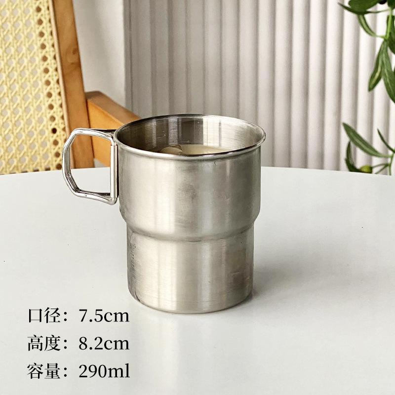 Кофейная кружка из нержавеющей стали 304 с крышкой и ручкой, термокружка для путешествий, для кемпинга на открытом воздухе 300ml
Кофейная кружка из нержавеющей стали 304 с крышкой и ручкой, термокружка для путешествий, для кемпинга на открытом воздухе 300ml