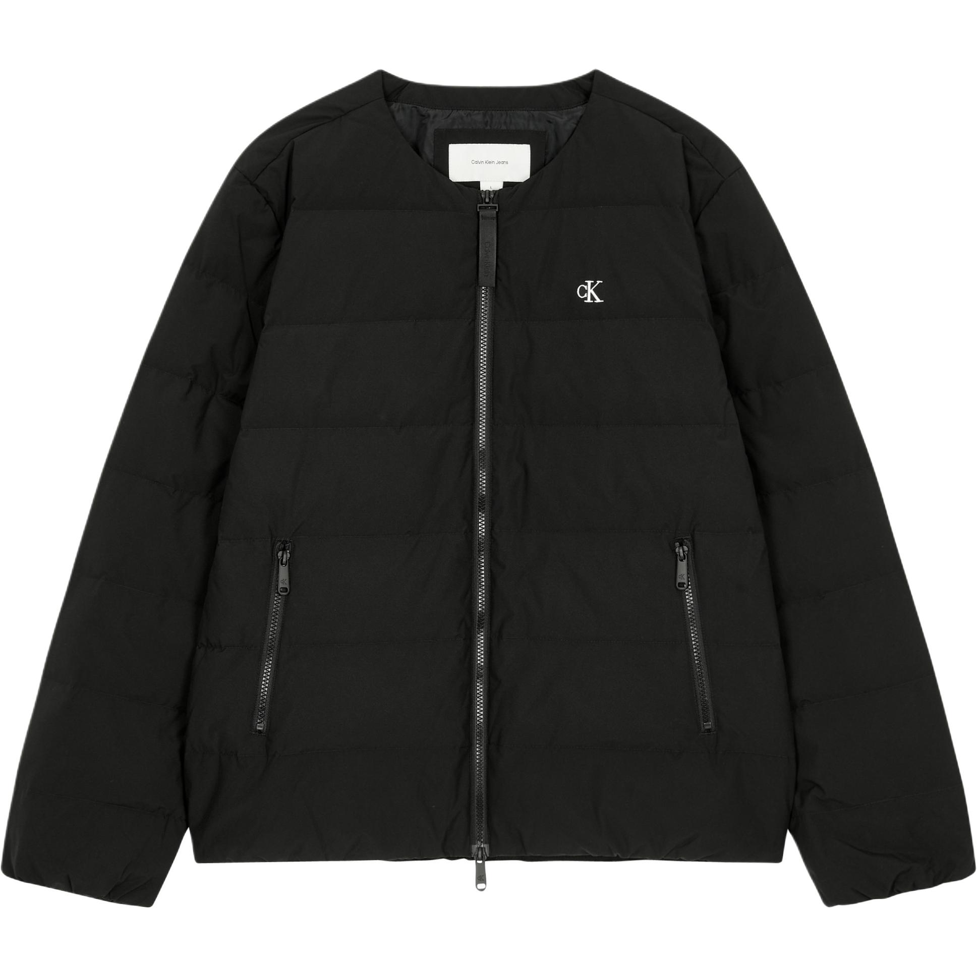 Calvin Klein Solid Color Round Neck Zipper Lightweight Down Jacket Unisex outerwear Black J327559-BEH M
Calvin Klein Solid Color Round Neck Zipper Lightweight Down Jacket Unisex outerwear Black J327559-BEH M