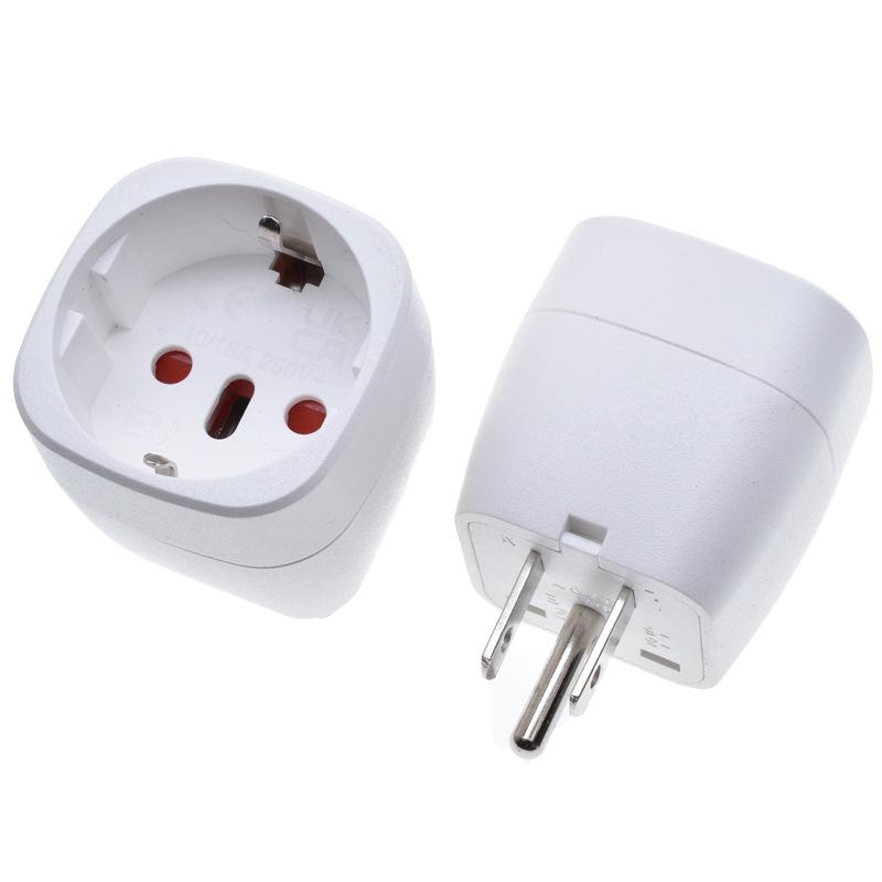 International Multi-Country Plug Adapter: Europlug to US, Australian, British, Indian, South African, Swiss, and Italian Plug Converter
International Multi-Country Plug Adapter: Europlug to US, Australian, British, Indian, South African, Swiss, and Italian Plug Converter