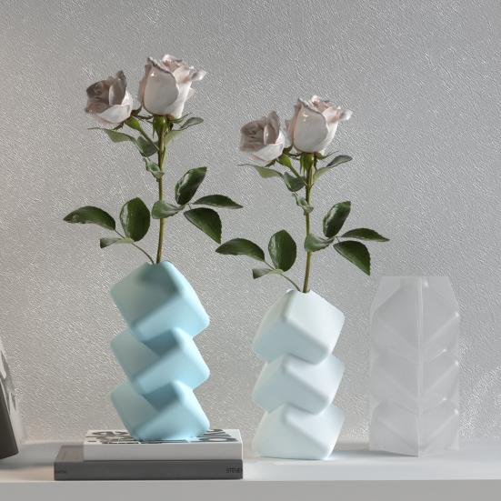 1 Set DIY Flower Vase Silicone Mold Handmade Stacking Cube Decorative Vase Epoxy Resin Casting Mold Vase Crafts Making Gypsum Cement Mold Sets
1 Set DIY Flower Vase Silicone Mold Handmade Stacking Cube Decorative Vase Epoxy Resin Casting Mold Vase Crafts Making Gypsum Cement Mold Sets