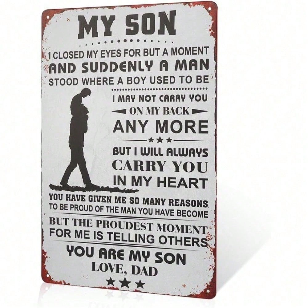 3D Metal Wall Art Man Cave Rustic Bar Decor, Personalized Father s Day Gift Dad Husband, Unique Tin Sign різнокольоровий
3D Metal Wall Art Man Cave Rustic Bar Decor, Personalized Father s Day Gift Dad Husband, Unique Tin Sign різнокольоровий