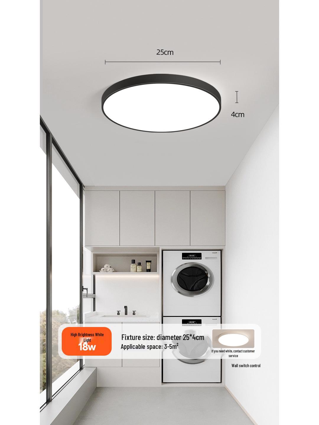 Modern Minimalist Eye-Protecting Ceiling Light for Bedroom, Living Room, Study, or Balcony
Modern Minimalist Eye-Protecting Ceiling Light for Bedroom, Living Room, Study, or Balcony