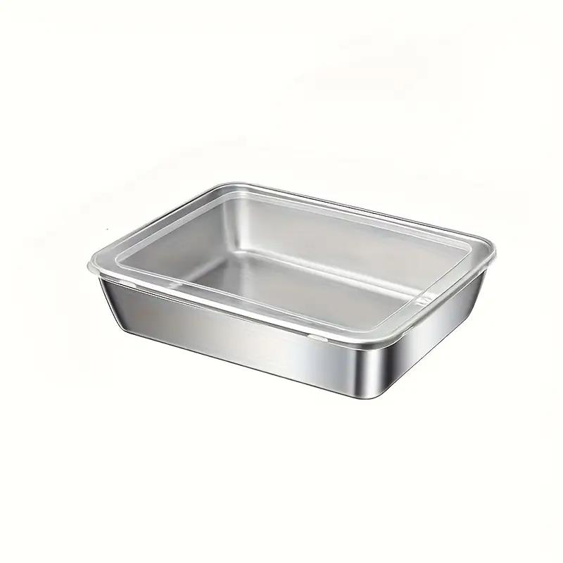Stainless Steel Food Storage Container Set Stackable Container with Sealed Lids for Meal Preparation and Kitchen Organization
Stainless Steel Food Storage Container Set Stackable Container with Sealed Lids for Meal Preparation and Kitchen Organization