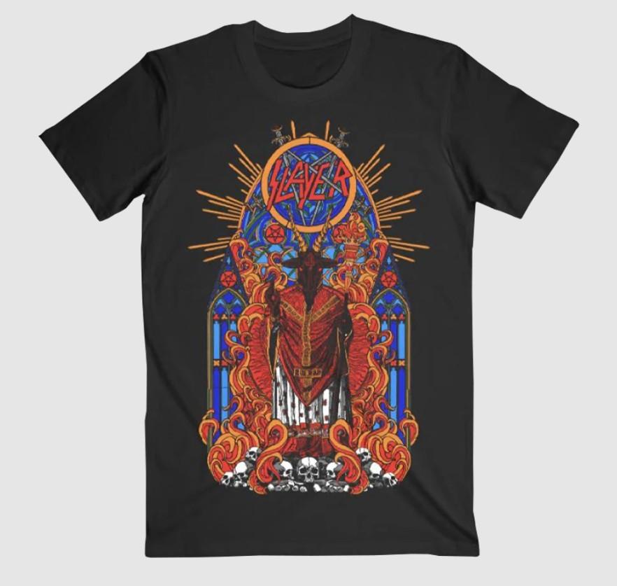 Comfort Colors Slayer Goatgod Stained Glass Tee Size S-5XL Unisex T-Shirt L
Comfort Colors Slayer Goatgod Stained Glass Tee Size S-5XL Unisex T-Shirt L