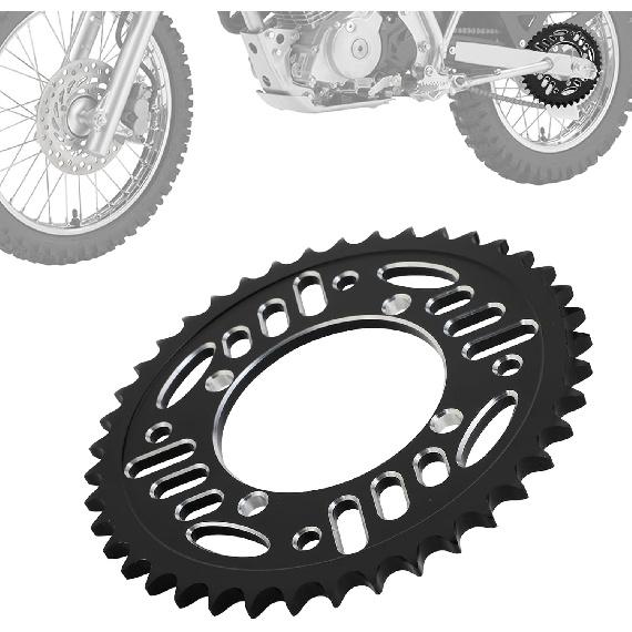 Motorcycle 428 41T Rear Chain Sprocket 76mm CNC for CRF XR SSR Apollo RFZ TaoTao 50 70 90 110 125 140 150 160 170 Chinese Pit Dirt Bike Black чёрный
Motorcycle 428 41T Rear Chain Sprocket 76mm CNC for CRF XR SSR Apollo RFZ TaoTao 50 70 90 110 125 140 150 160 170 Chinese Pit Dirt Bike Black чёрный