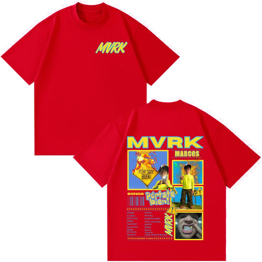 Rapper Mvrk Portate Bien Album Tour 2026 Tees Men Women Hiphop Punk Tshirt Summer Vintage Loose Fashion Tshirts Streetwear S
Rapper Mvrk Portate Bien Album Tour 2026 Tees Men Women Hiphop Punk Tshirt Summer Vintage Loose Fashion Tshirts Streetwear S