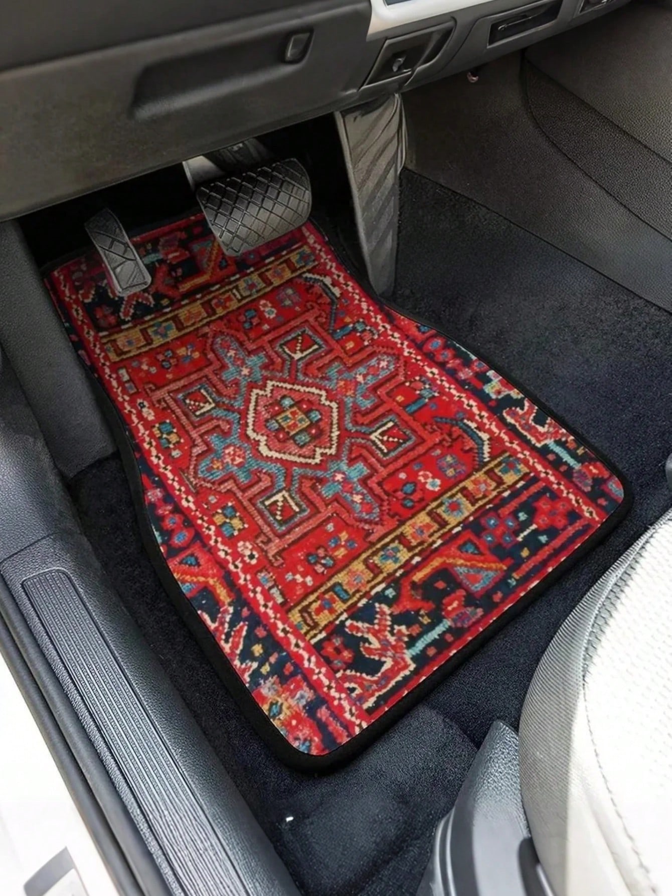 4-штучний комплект вінтажних автомобільних килимків у богемному стилі – Додайте ретро-шарму та стильної елегантності інтер єру вашого автомобіля
4-штучний комплект вінтажних автомобільних килимків у богемному стилі – Додайте ретро-шарму та стильної елегантності інтер єру вашого автомобіля