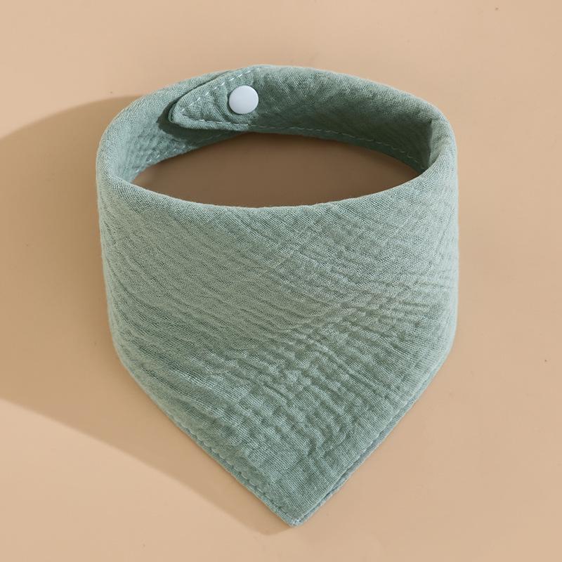 Four-Layer Pure Cotton Baby Bib - Triangle Design, Solid Colors, Class A Quality
Four-Layer Pure Cotton Baby Bib - Triangle Design, Solid Colors, Class A Quality