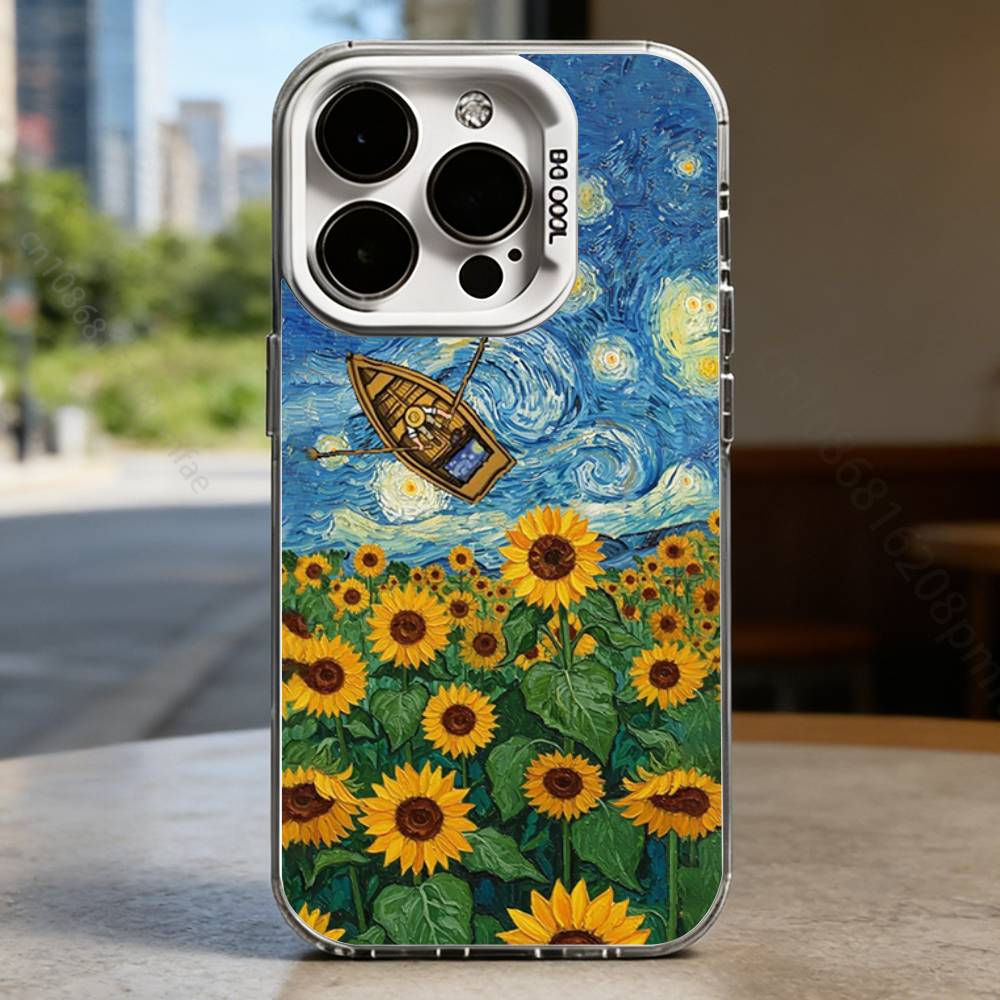 Van Gogh Sunflowers White Shockproof Phone Case For iPhone 17,16,15,14,13,12,11,Pro,XS,Max,Plus,Mini,SE iPhone16PROMAX
Van Gogh Sunflowers White Shockproof Phone Case For iPhone 17,16,15,14,13,12,11,Pro,XS,Max,Plus,Mini,SE iPhone16PROMAX