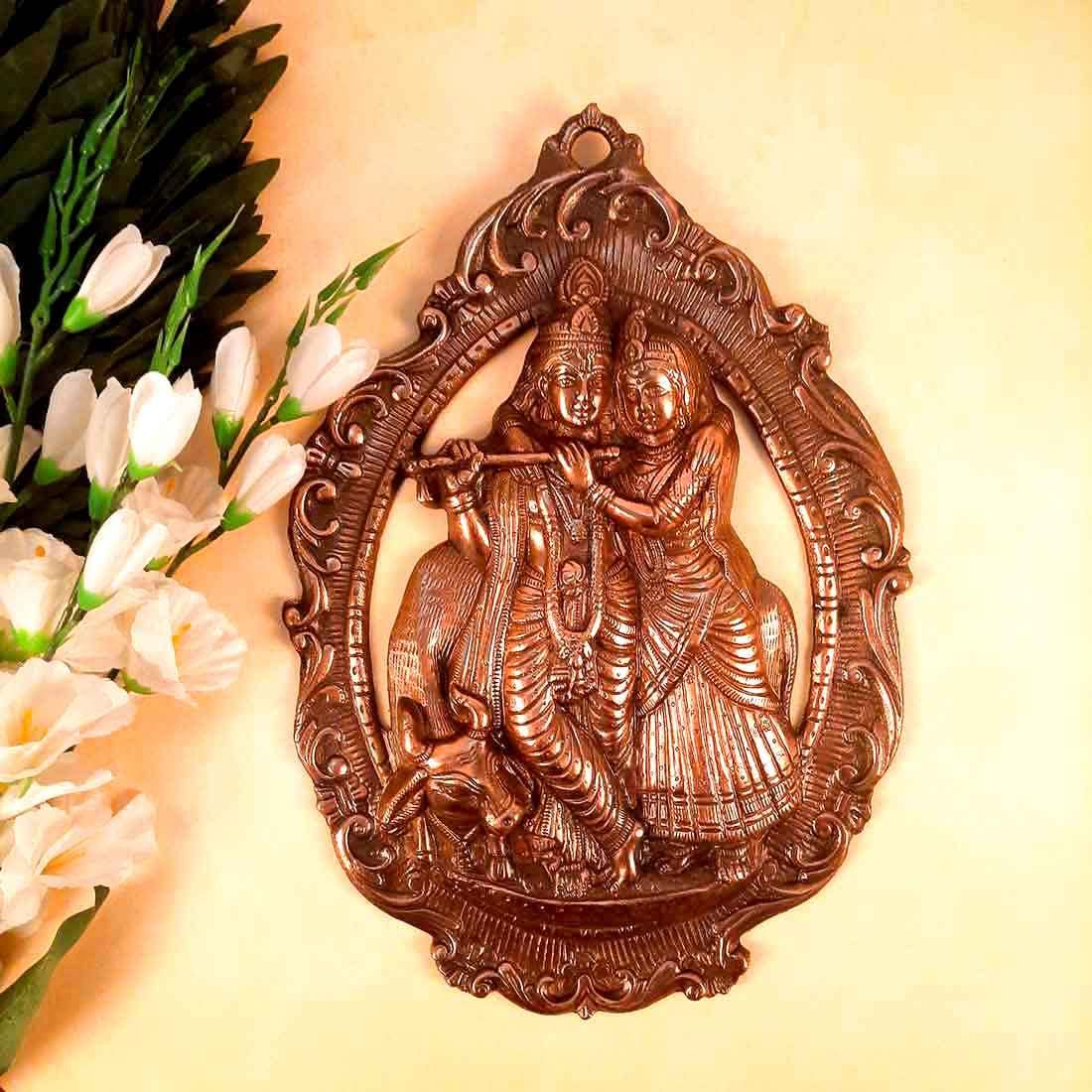 Radha Krishna Wall Hanging Idol - for Gift, Home, Living Room, Office, Puja Room Decoration
Radha Krishna Wall Hanging Idol - for Gift, Home, Living Room, Office, Puja Room Decoration