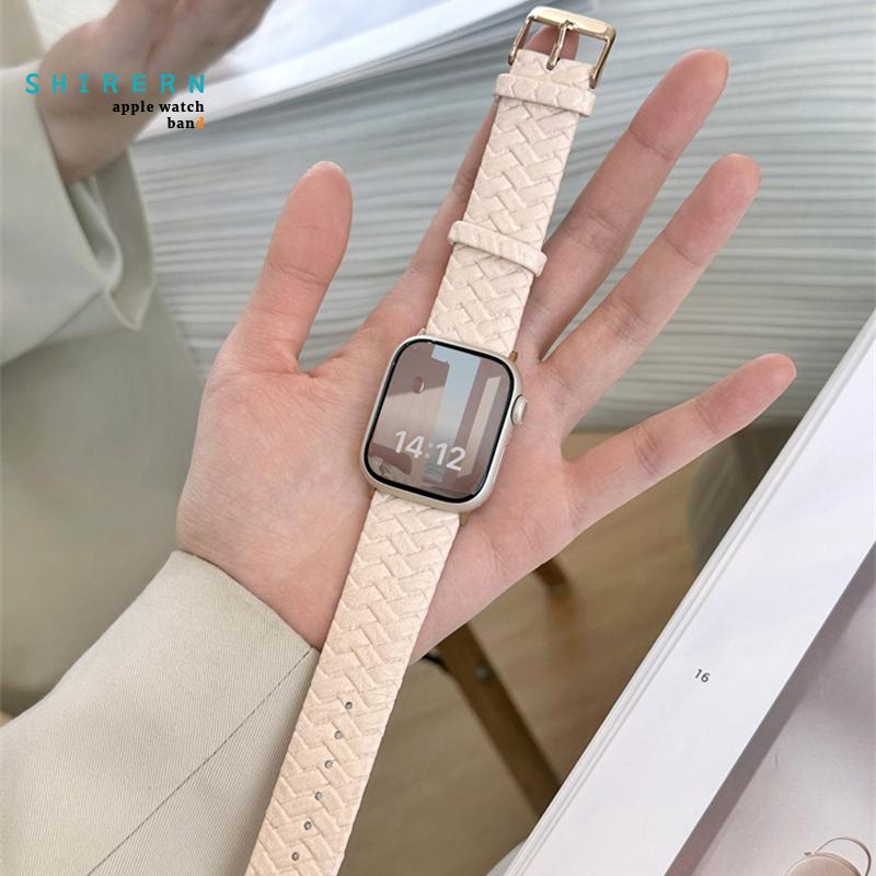 Креативный кожаный ремешок с плетеным узором для Apple Watch 41 мм, 40 мм, 44, 38 мм, 42, 45, кожаный ремешок для девочек, для iwatch Series 8, 7 SE, 6, 5, 4 38mm 40mm 41mm
Креативный кожаный ремешок с плетеным узором для Apple Watch 41 мм, 40 мм, 44, 38 мм, 42, 45, кожаный ремешок для девочек, для iwatch Series 8, 7 SE, 6, 5, 4 38mm 40mm 41mm