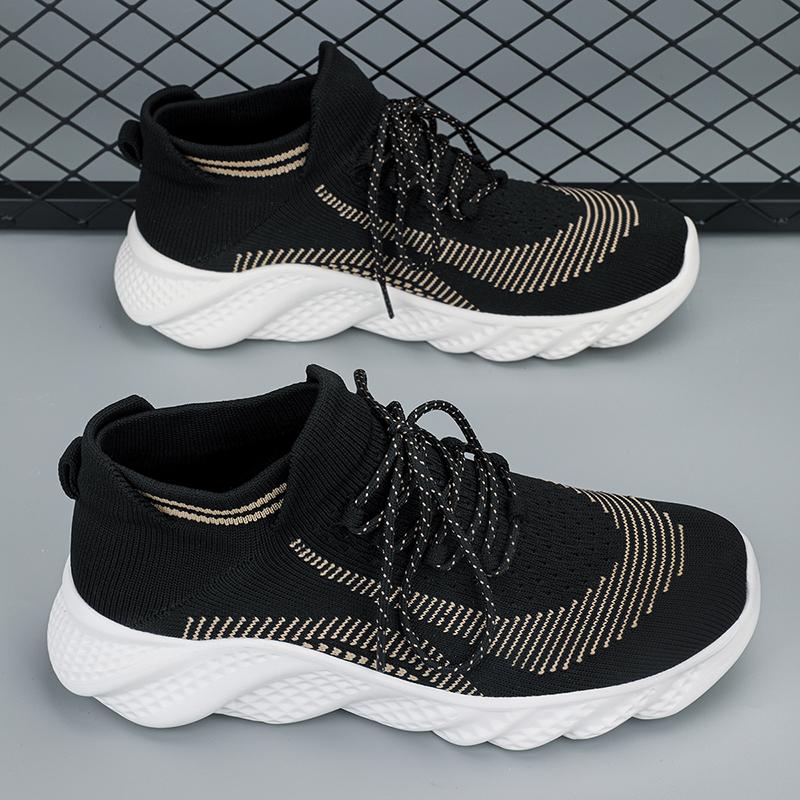 TUINANLE Men s Fashion Trend Casual Shoes Lace-up Comfortable Breathable Mesh Socks Shoes Cool Black Gold Sneakers 46 чёрный
TUINANLE Men s Fashion Trend Casual Shoes Lace-up Comfortable Breathable Mesh Socks Shoes Cool Black Gold Sneakers 46 чёрный