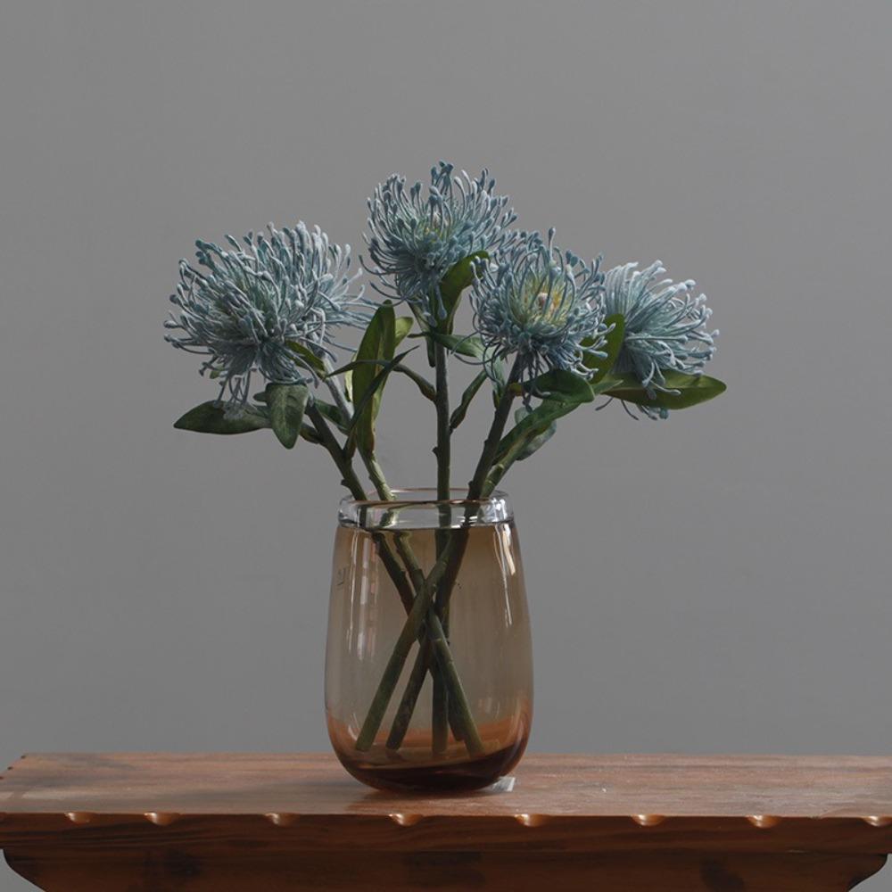 40cm Simulated Pincushion Flower Branch Plastic Fake Flower Hotel Restaurant белый
40cm Simulated Pincushion Flower Branch Plastic Fake Flower Hotel Restaurant белый
