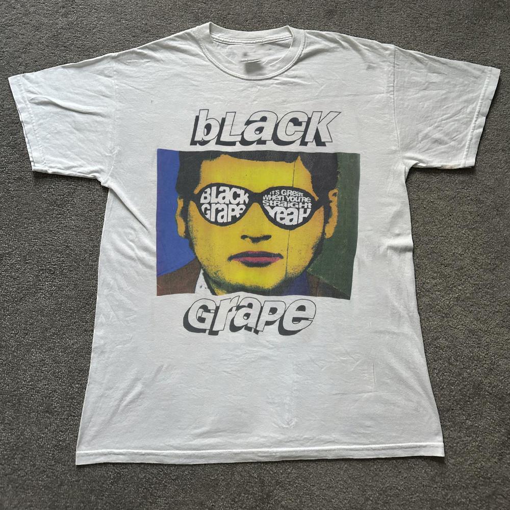 Vintage 90s Black Grape English Rock Band Full Size S to 5XL T-shirt MD1591 Unisex T-Shirt S
Vintage 90s Black Grape English Rock Band Full Size S to 5XL T-shirt MD1591 Unisex T-Shirt S