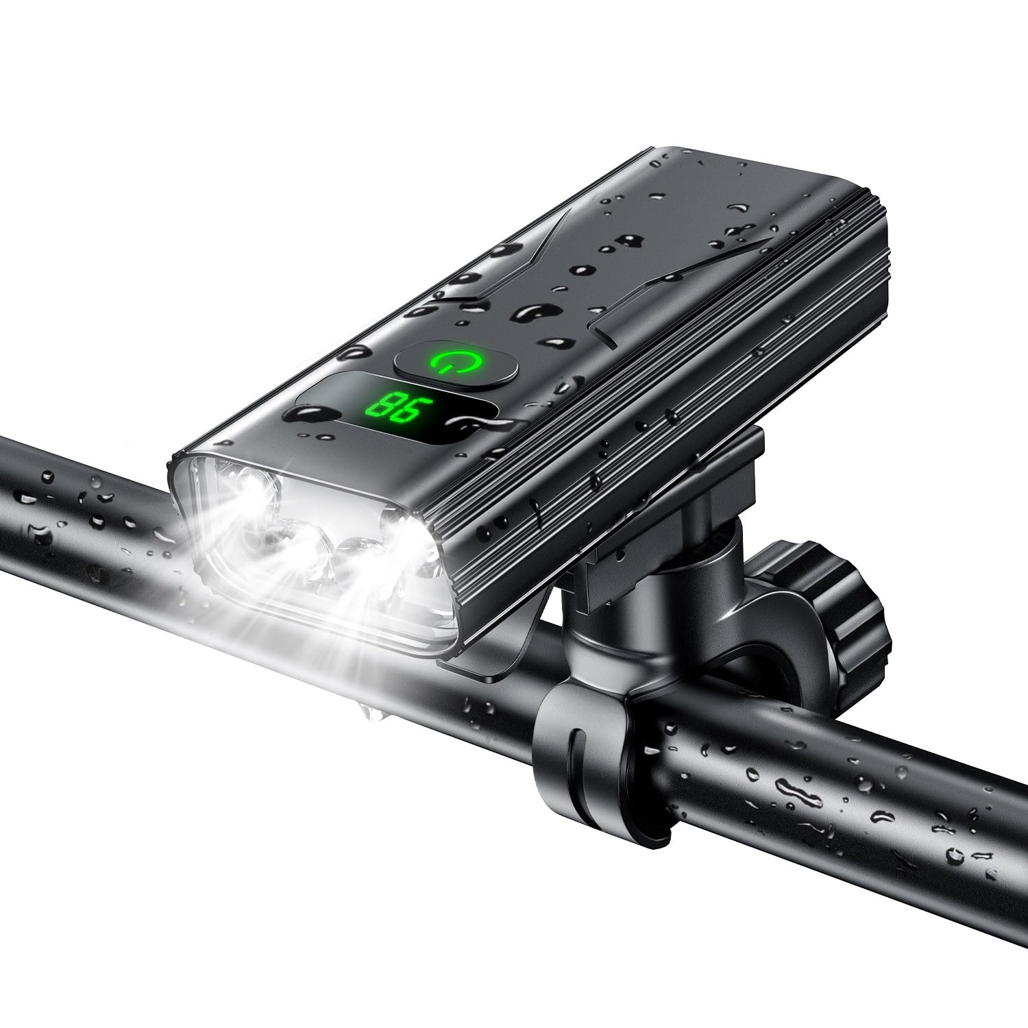 Rechargeable Bicycle Powerful High Large 5 Dimmable USB Bicycle Headlight with Battery Level IPX6 Mobile Easy Can also be used as a Flashlight for чёрный
Rechargeable Bicycle Powerful High Large 5 Dimmable USB Bicycle Headlight with Battery Level IPX6 Mobile Easy Can also be used as a Flashlight for чёрный