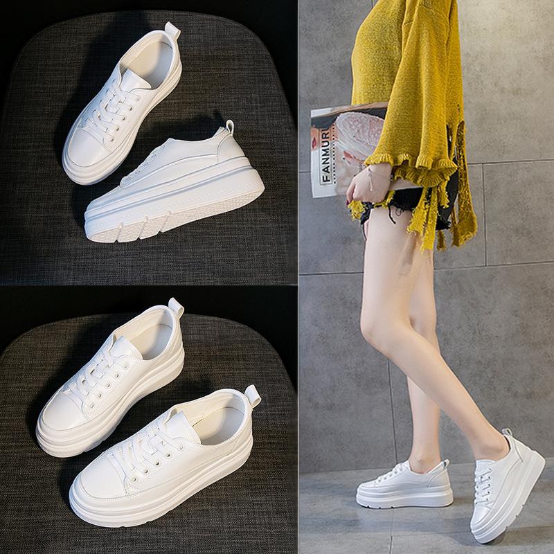 Little white shoes women s thick soles New year s spring and autumn new Korean version low-top lace-up shallow mouth inner height increase women s sho 34
Little white shoes women s thick soles New year s spring and autumn new Korean version low-top lace-up shallow mouth inner height increase women s sho 34