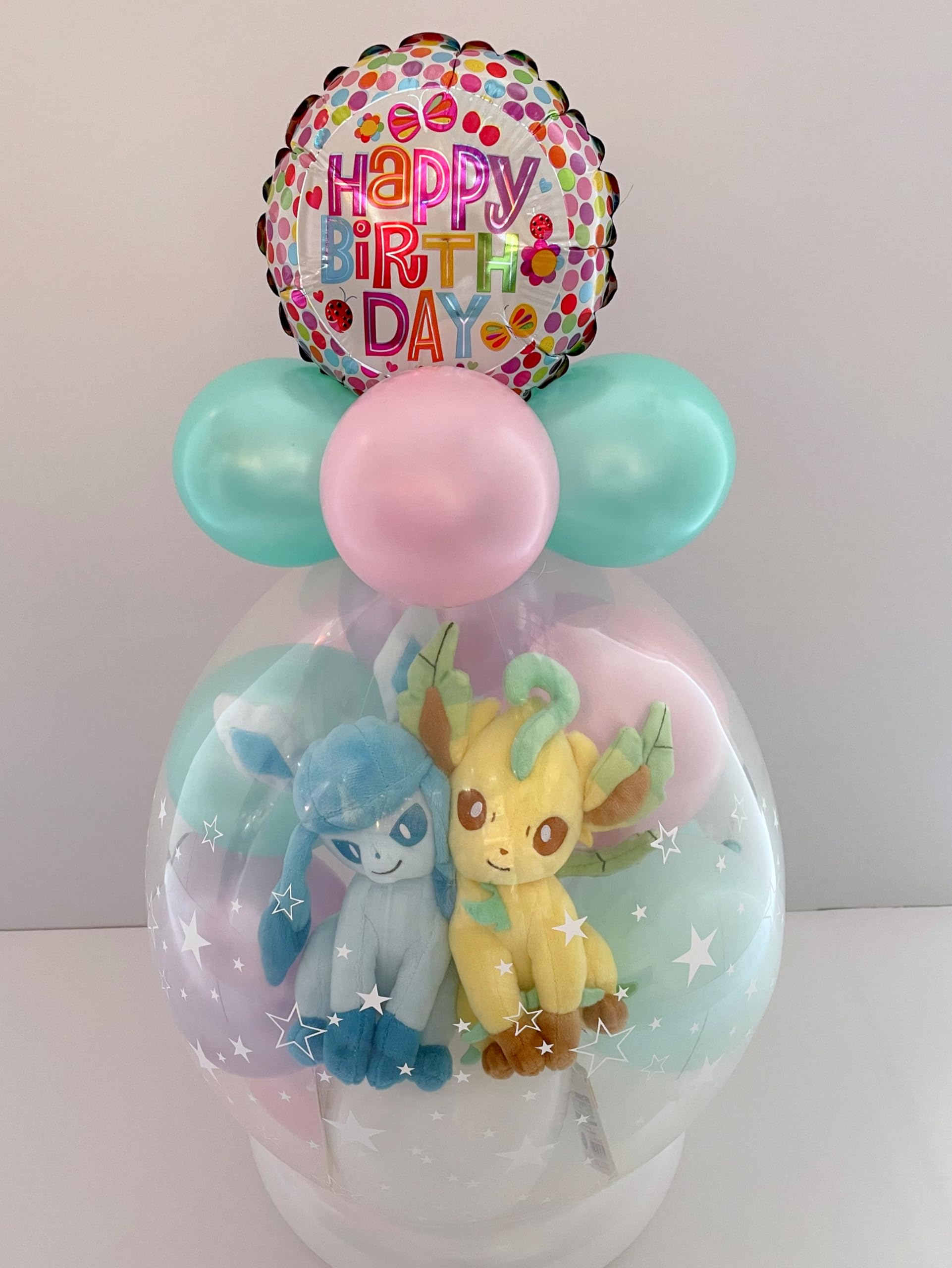 Парная версия Evolution Eevee Упаковка воздушных шаров День рождения Мягкая игрушка Подарок на день рождения Товары (Гласеон и Лифеон)
Парная версия Evolution Eevee Упаковка воздушных шаров День рождения Мягкая игрушка Подарок на день рождения Товары (Гласеон и Лифеон)