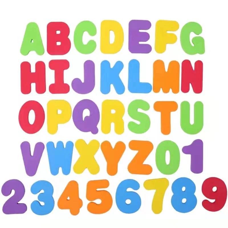 36Pcs/Set Alphanumeric Letter Bath Toy 3D Puzzle Baby Bath Toys Soft EVA Kids Baby Water Toys For Bathroom Early Educational Toy
36Pcs/Set Alphanumeric Letter Bath Toy 3D Puzzle Baby Bath Toys Soft EVA Kids Baby Water Toys For Bathroom Early Educational Toy