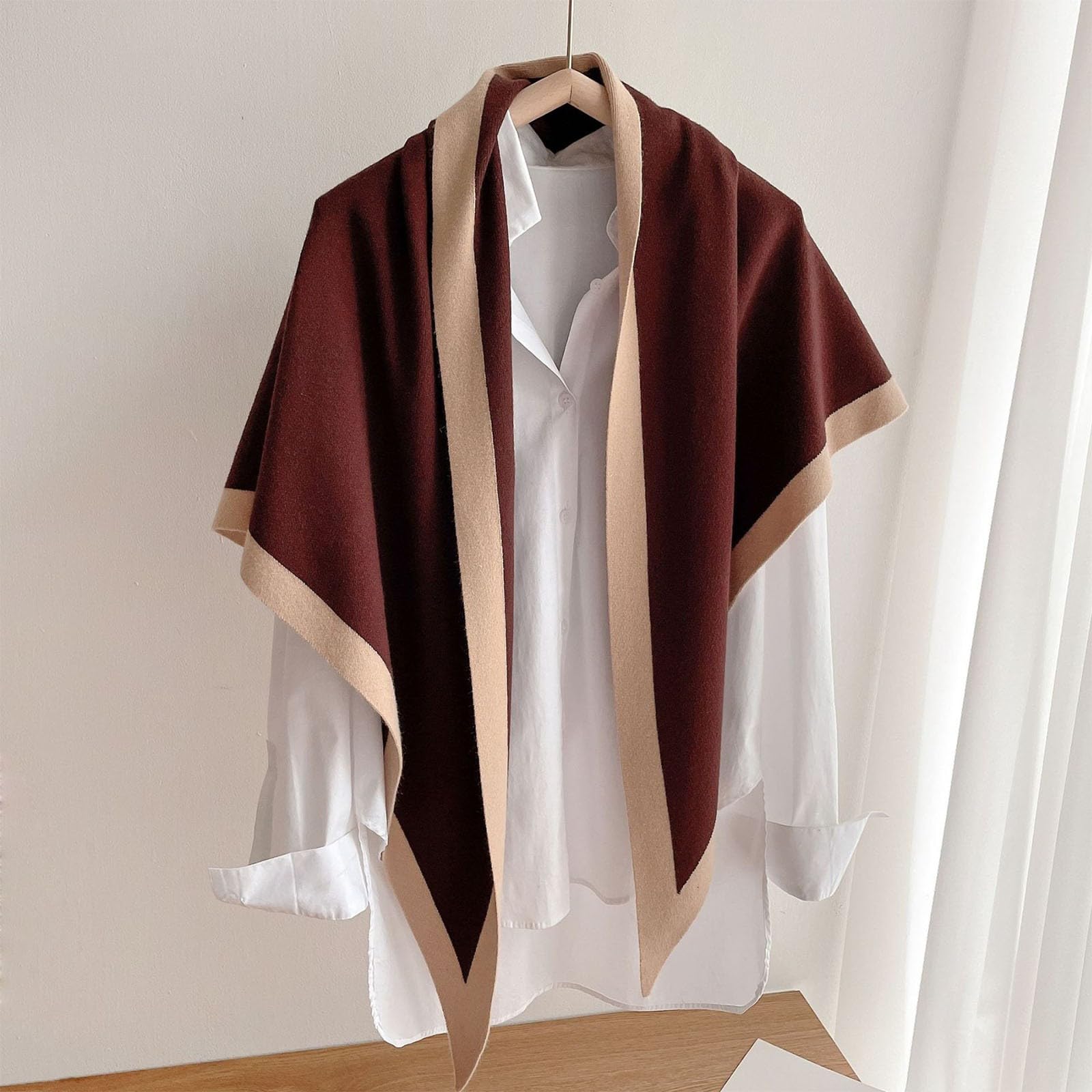 Ladies Fashion Double Sided Cashmere Knitted Shawl Scarf One Size винный
Ladies Fashion Double Sided Cashmere Knitted Shawl Scarf One Size винный