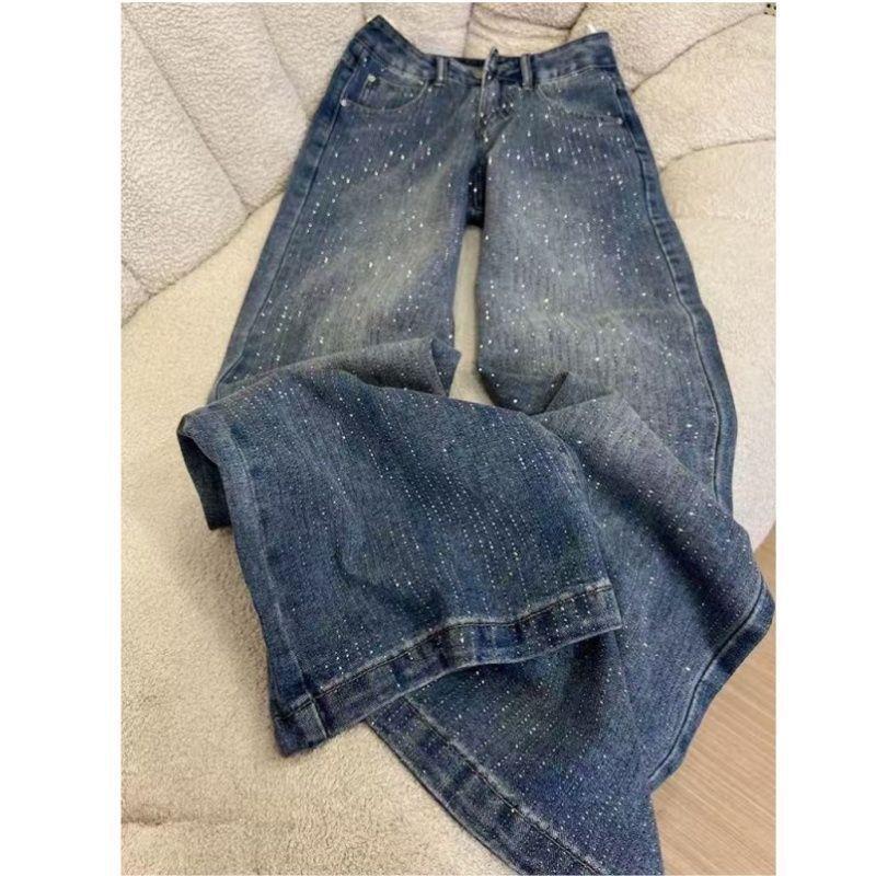 Velvet Star-Studded High-Waist Wide Leg Denim Pants for Women - 2025 Season S (For 40-48 kg)
Velvet Star-Studded High-Waist Wide Leg Denim Pants for Women - 2025 Season S (For 40-48 kg)
