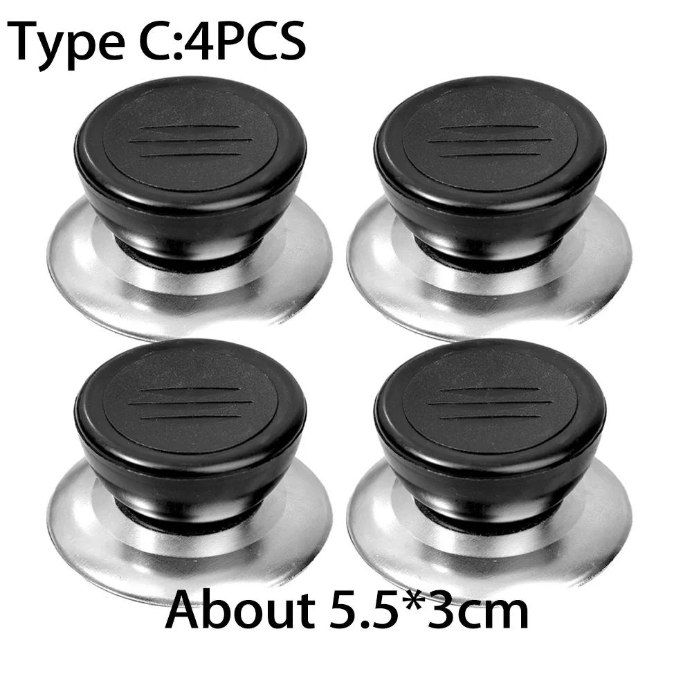 Universal Lid Cover Knob Heat-Resistant Cooking Pot Pan Lid Knob Cap Replacement Lifting Handle Kitchen Cookware Handgrip Black
Universal Lid Cover Knob Heat-Resistant Cooking Pot Pan Lid Knob Cap Replacement Lifting Handle Kitchen Cookware Handgrip Black