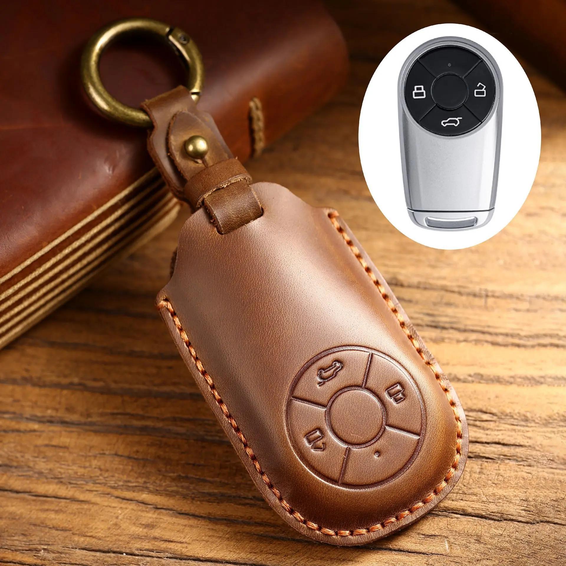 Luxury Leather for Car Remote Key Case Cover Protect Shell Bag for Great Wall GWM ORA R1 R2 Good CAT Keychain Accessorie коричневий
Luxury Leather for Car Remote Key Case Cover Protect Shell Bag for Great Wall GWM ORA R1 R2 Good CAT Keychain Accessorie коричневий