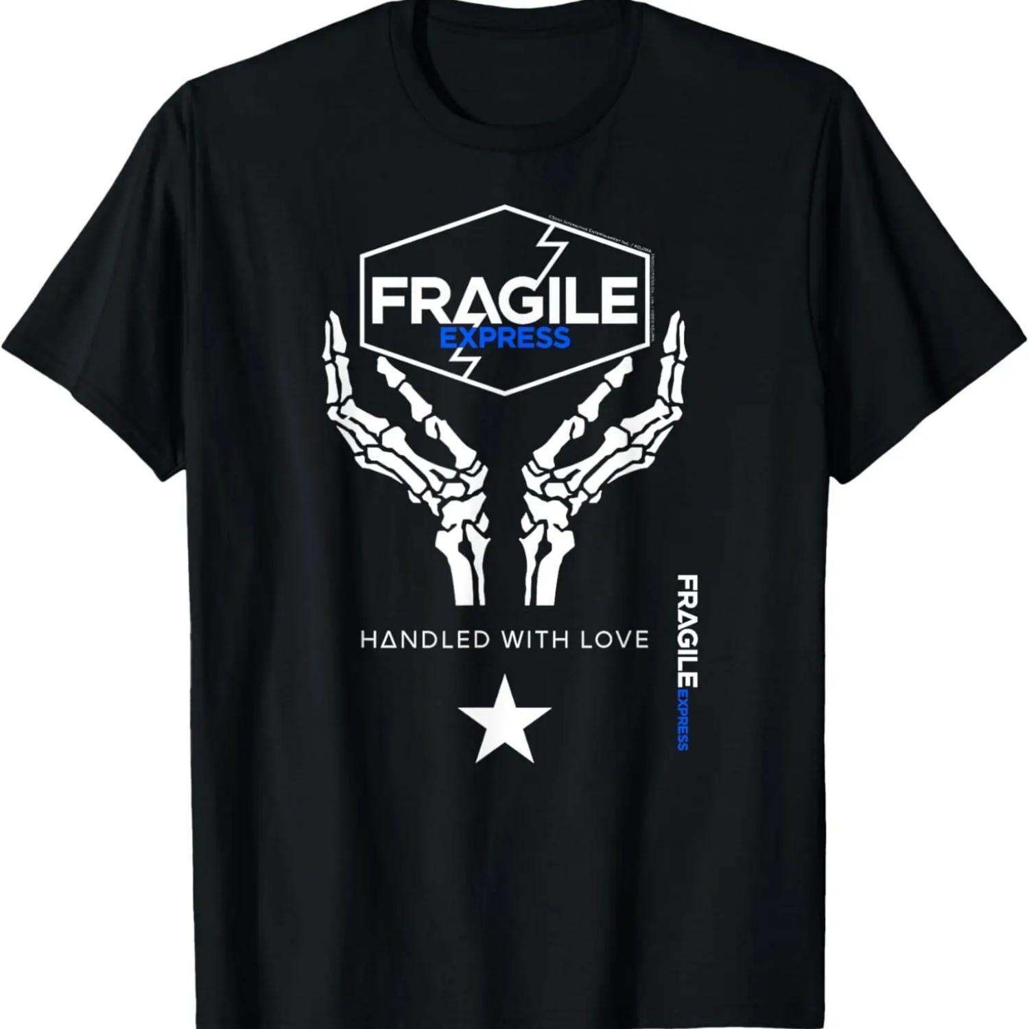 Death Stranding Fragile Express Мерч для видеоигр Футболка XXXXXL чёрный
Death Stranding Fragile Express Мерч для видеоигр Футболка XXXXXL чёрный