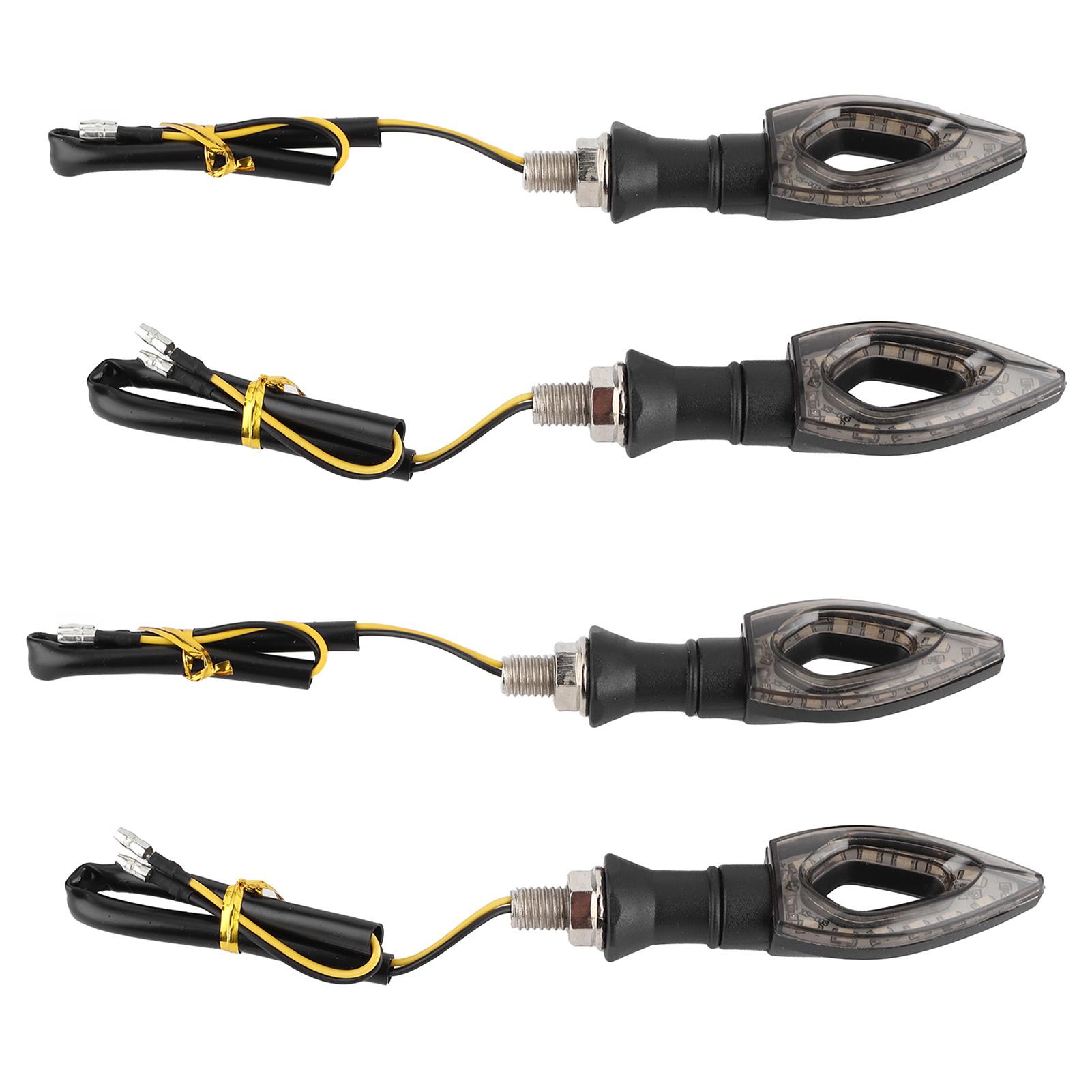 4 шт. универсальный указатель поворота для мотоцикла 12 светодиодов янтарный мигающий водонепроницаемый
4 шт. универсальный указатель поворота для мотоцикла 12 светодиодов янтарный мигающий водонепроницаемый