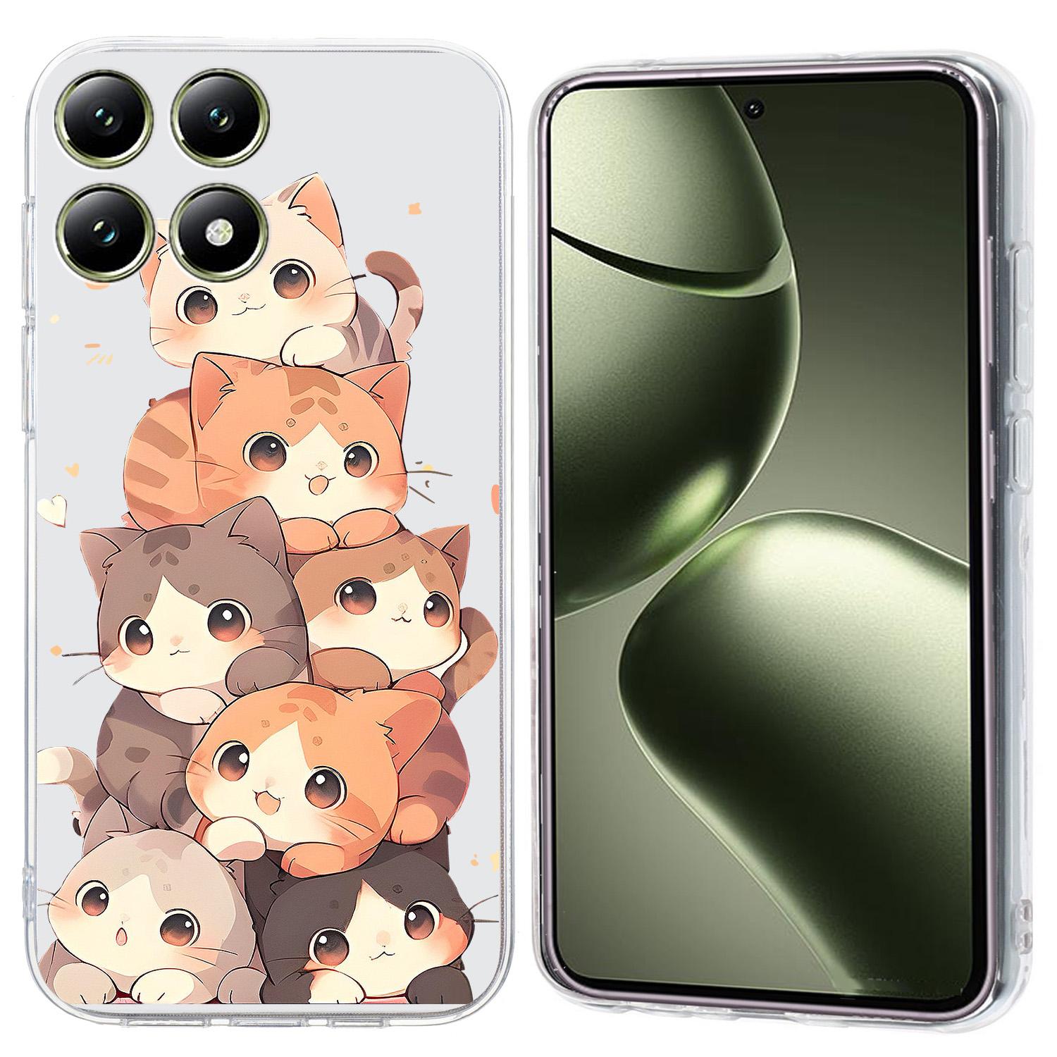 For Xiaomi 14T Case Pattern Printing Shockproof Soft TPU Phone Cover Multiple Kittens
For Xiaomi 14T Case Pattern Printing Shockproof Soft TPU Phone Cover Multiple Kittens
