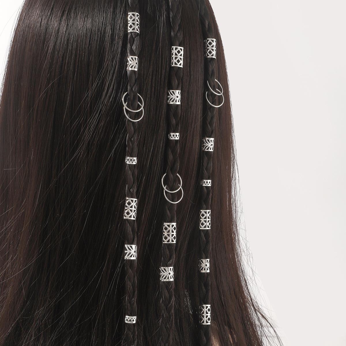 80 Pieces Dreadlock Hair Accessories Set Metal Hair Cuffs and Rings for Braids and Dreadlocks Styling Hair Jewelry One Size
80 Pieces Dreadlock Hair Accessories Set Metal Hair Cuffs and Rings for Braids and Dreadlocks Styling Hair Jewelry One Size