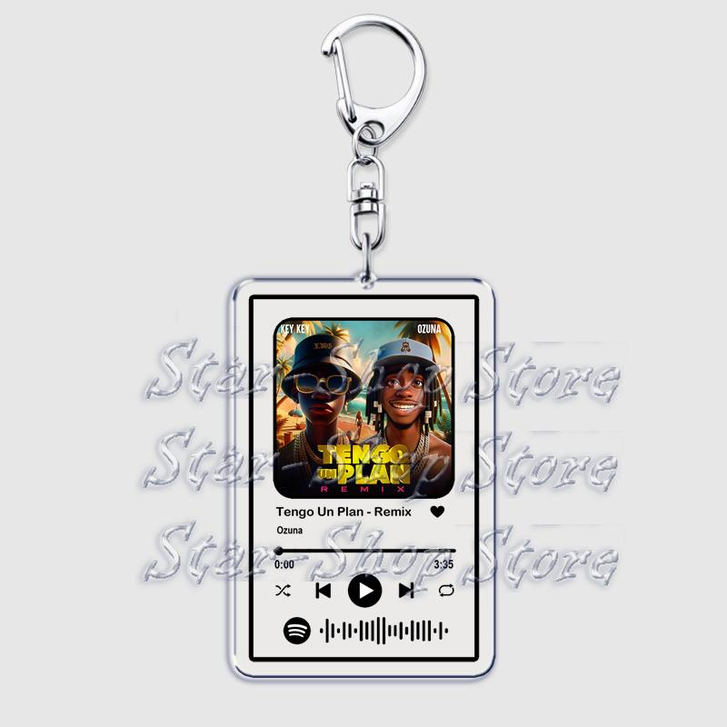 Popular Puerto Rico Singer Ozuna Keychain for Women Accessories Reggaeton Music Hey Mor Keying Jewelry Latin Fans Friends Gifts
Popular Puerto Rico Singer Ozuna Keychain for Women Accessories Reggaeton Music Hey Mor Keying Jewelry Latin Fans Friends Gifts