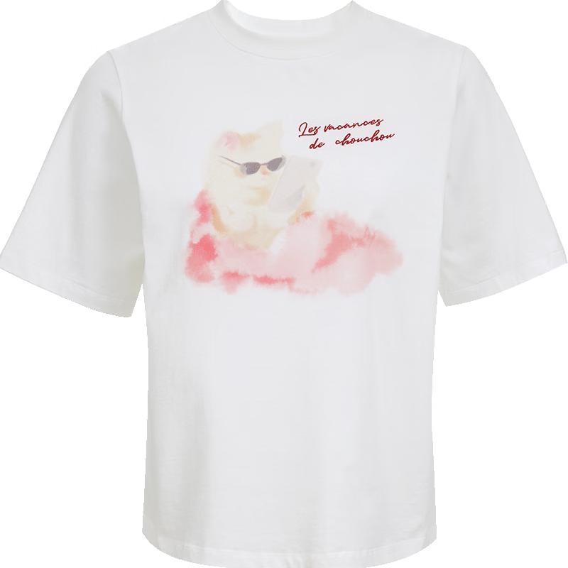 VEROMODA Women s Cat Print Cotton Short Sleeve T-Shirt L
VEROMODA Women s Cat Print Cotton Short Sleeve T-Shirt L