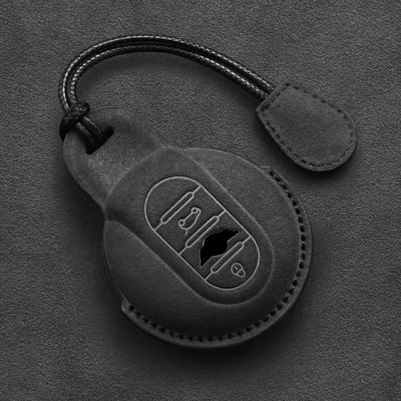 Styling Mouldings Suede Leather Car Key Case For BMW MINI COOPER S ONE JCW F54 F55 F56 F57 F60 CLUBMAN COUNTRYMAN Remote Fob Key
Styling Mouldings Suede Leather Car Key Case For BMW MINI COOPER S ONE JCW F54 F55 F56 F57 F60 CLUBMAN COUNTRYMAN Remote Fob Key