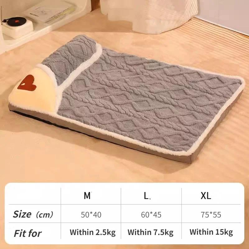 Pet Dog Bed Mat Protect Cervical Spine Detachable Dog House Indoor for Small Medium Large Dogs Bed Comfort Soft Pet Supplies M 50x35cm
Pet Dog Bed Mat Protect Cervical Spine Detachable Dog House Indoor for Small Medium Large Dogs Bed Comfort Soft Pet Supplies M 50x35cm