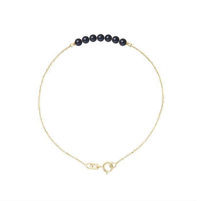 Bracelet - PERLINEA - 7 Perles de Culture d Eau Douce - Or Jaune - Longueur 18 cm - Black Tahiti
Bracelet - PERLINEA - 7 Perles de Culture d Eau Douce - Or Jaune - Longueur 18 cm - Black Tahiti