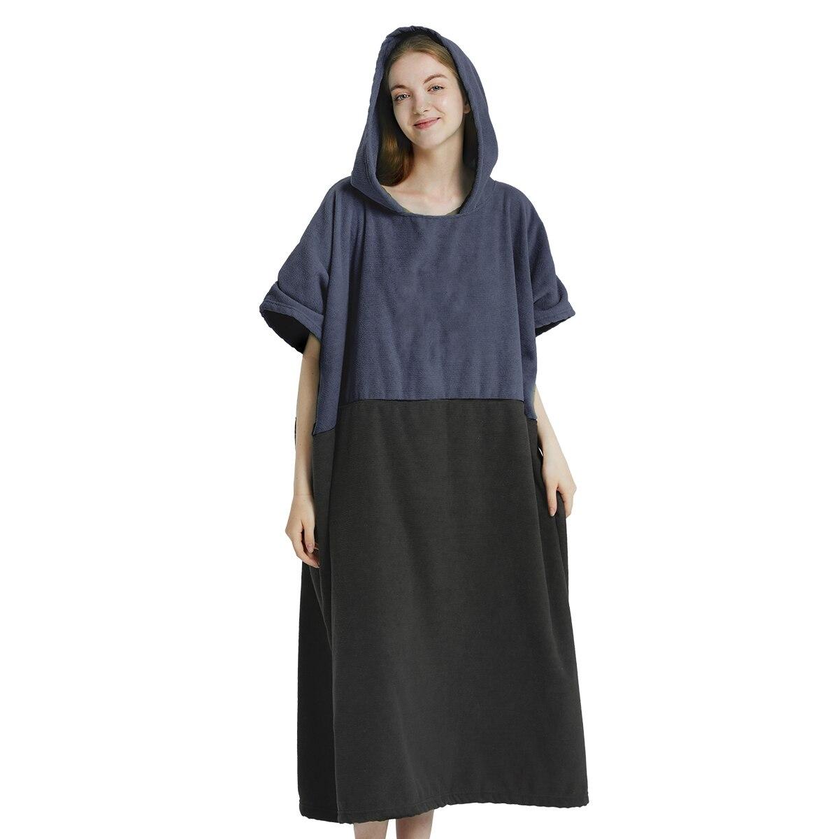 BEPAN Surf Poncho Towel Poncho Quick-Dry Towel Hoodie Microfiber Beach Robe Changing Poncho Swim Towel Beach Poncho For Adults 78x110cm темно-синього кольору
BEPAN Surf Poncho Towel Poncho Quick-Dry Towel Hoodie Microfiber Beach Robe Changing Poncho Swim Towel Beach Poncho For Adults 78x110cm темно-синього кольору