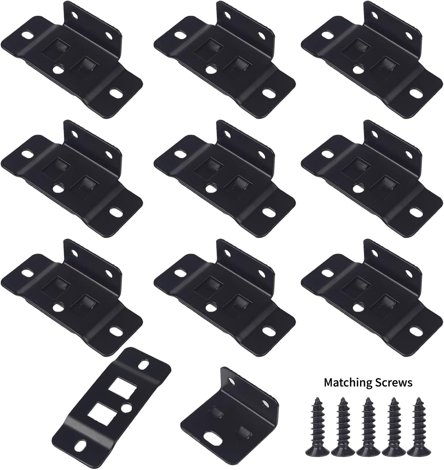 Thickened L-Shaped Metal Corner Brace 90 Degree 2-In-1 Interlocking Furniture Connector Bracket With Screws 10/20 Pack
Thickened L-Shaped Metal Corner Brace 90 Degree 2-In-1 Interlocking Furniture Connector Bracket With Screws 10/20 Pack