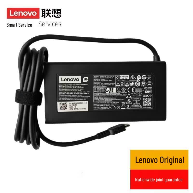 Lenovo 140W Type-C Laptop Power Adapter
Lenovo 140W Type-C Laptop Power Adapter