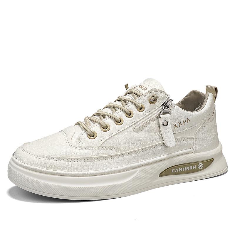 Men s Trendy Low-Top Slip-On Leather Casual Shoes for Spring & Autumn – Wear-Resistant White Flats 40
Men s Trendy Low-Top Slip-On Leather Casual Shoes for Spring & Autumn – Wear-Resistant White Flats 40