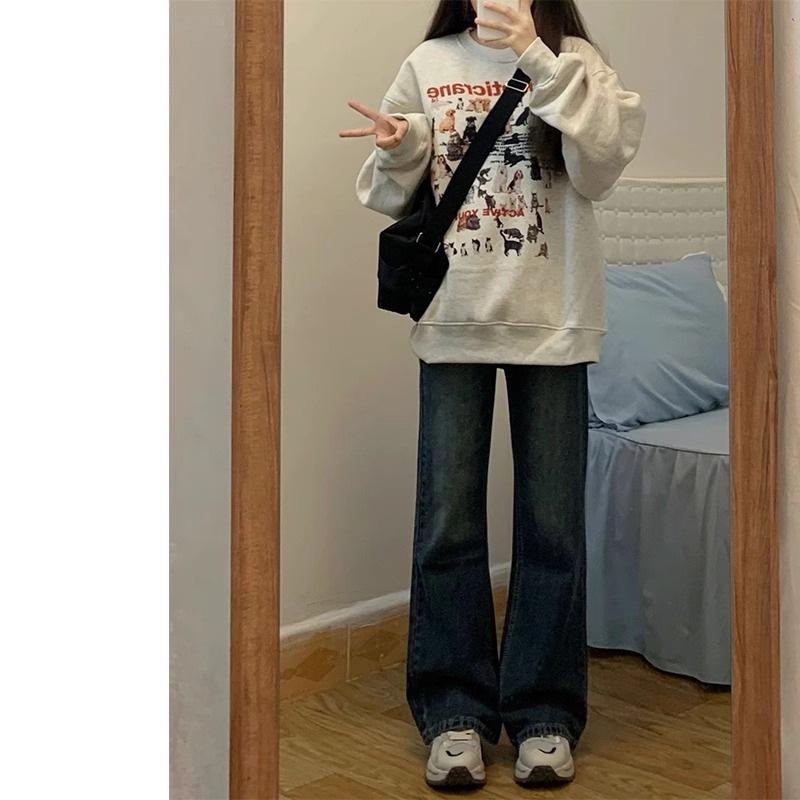 Women s High Waist Velvet-Lined Flared Jeans - Plus Size Slimming Wide Leg Pants for Autumn/Winter 3XL
Women s High Waist Velvet-Lined Flared Jeans - Plus Size Slimming Wide Leg Pants for Autumn/Winter 3XL