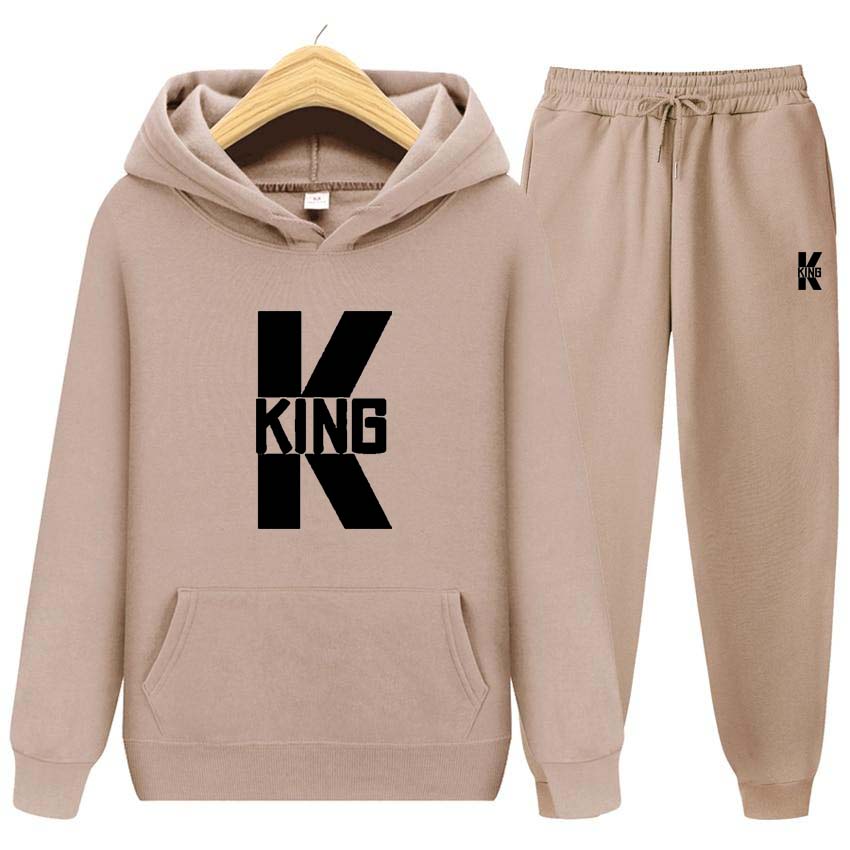 Спортивный костюм с принтом King, комплект из 2 предметов, толстовки с длинными рукавами для мужчин и женщин, спортивный костюм, пуловер с капюшоном, толстовка, верхнее пальто 3XL
Спортивный костюм с принтом King, комплект из 2 предметов, толстовки с длинными рукавами для мужчин и женщин, спортивный костюм, пуловер с капюшоном, толстовка, верхнее пальто 3XL