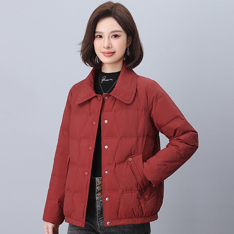 Women s 2024 Lightweight Short Down Jacket - Plus Size, Loose Fit, Mid-Aged Style, White Duck Down Winter Coat XXL for 150-165 lbs хаки
Women s 2024 Lightweight Short Down Jacket - Plus Size, Loose Fit, Mid-Aged Style, White Duck Down Winter Coat XXL for 150-165 lbs хаки