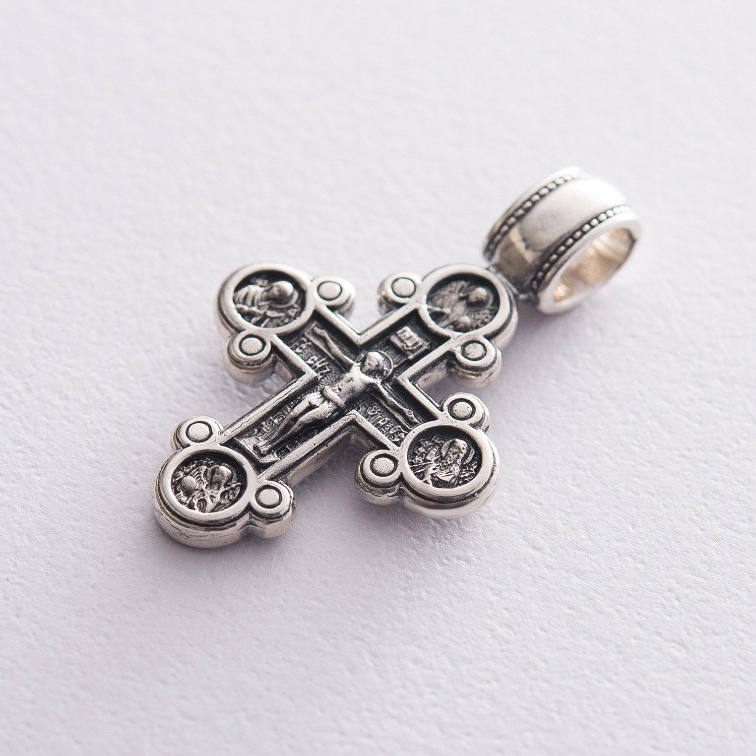 Православний хрест Розп яття Христове. Деісус. Валаамська ікона Божої Матері. Російські святі Oniks срібний
Православний хрест Розп яття Христове. Деісус. Валаамська ікона Божої Матері. Російські святі Oniks срібний